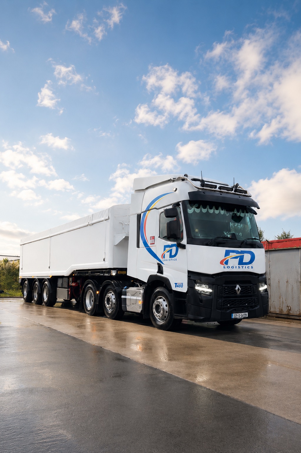 PD Logistics bulk blower delivery