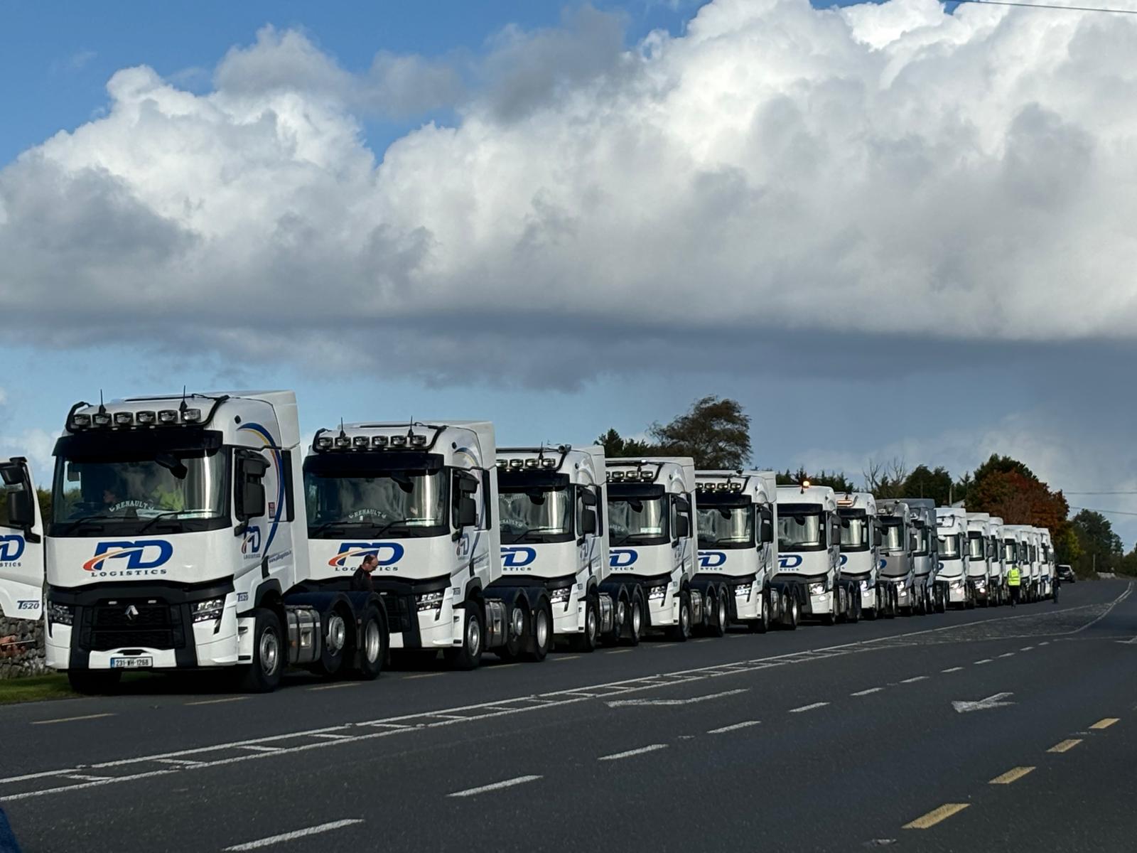 PD Logistics general haulage truck
